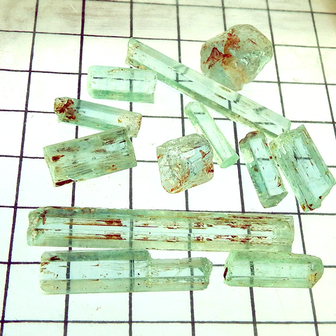 Aquamarine – Nigeria - Total weight 85.79 cts- Ref. MQ/11