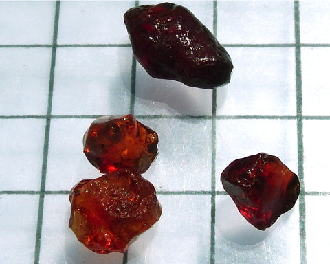 Spessartite Garnet – Nigeria. Total weight 24.12 cts - Ref. MP/10