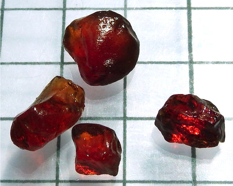 Spessartite Garnet – Nigeria. Total weight 24.36 cts - Ref. MP/11