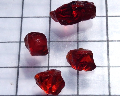 Spessartite Garnet – Nigeria. Total weight 24.34 cts - Ref. MP/5