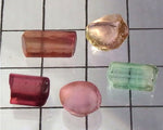 Tourmaline - Total weight 20.79 cts Ref. MZ/12- THIS PARCEL HAS BEEN RESERVED