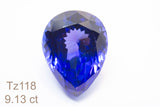 Tanzanite 9.13 cts - Ref. TZ/118